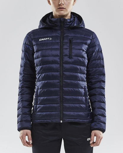 WOMEN'S CRAFT ISOLATE JACKET - NAVY Craft Sportswear NA