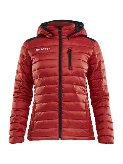 WOMEN'S CRAFT ISOLATE JACKET - BRIGHT RED Craft Sportswear NA