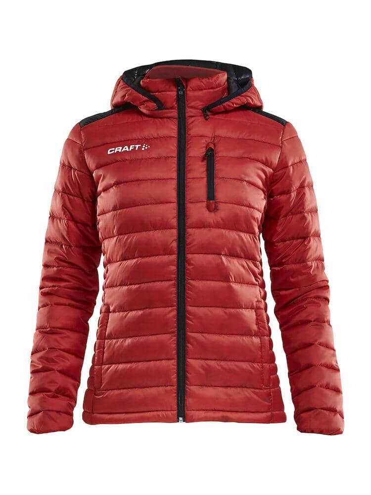 WOMEN'S CRAFT ISOLATE JACKET - BRIGHT RED Craft Sportswear NA