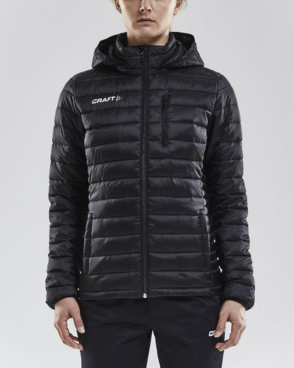 WOMEN'S CRAFT ISOLATE JACKET - BLACK Craft Sportswear NA