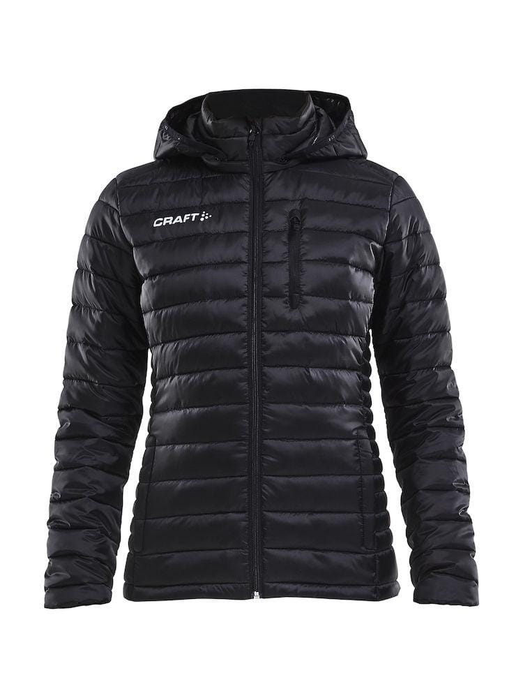 WOMEN'S CRAFT ISOLATE JACKET - BLACK Craft Sportswear NA