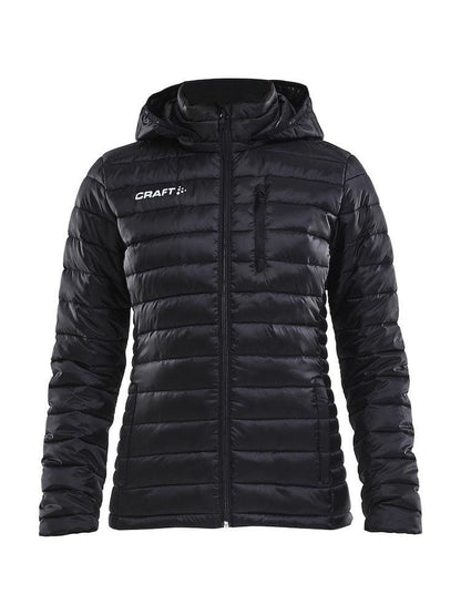 WOMEN'S CRAFT ISOLATE JACKET - BLACK Craft Sportswear NA