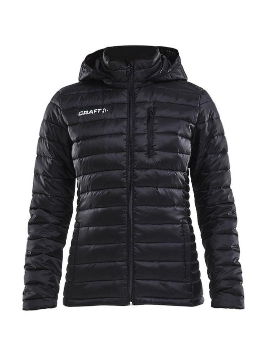 WOMEN'S CRAFT ISOLATE JACKET - BLACK Craft Sportswear NA