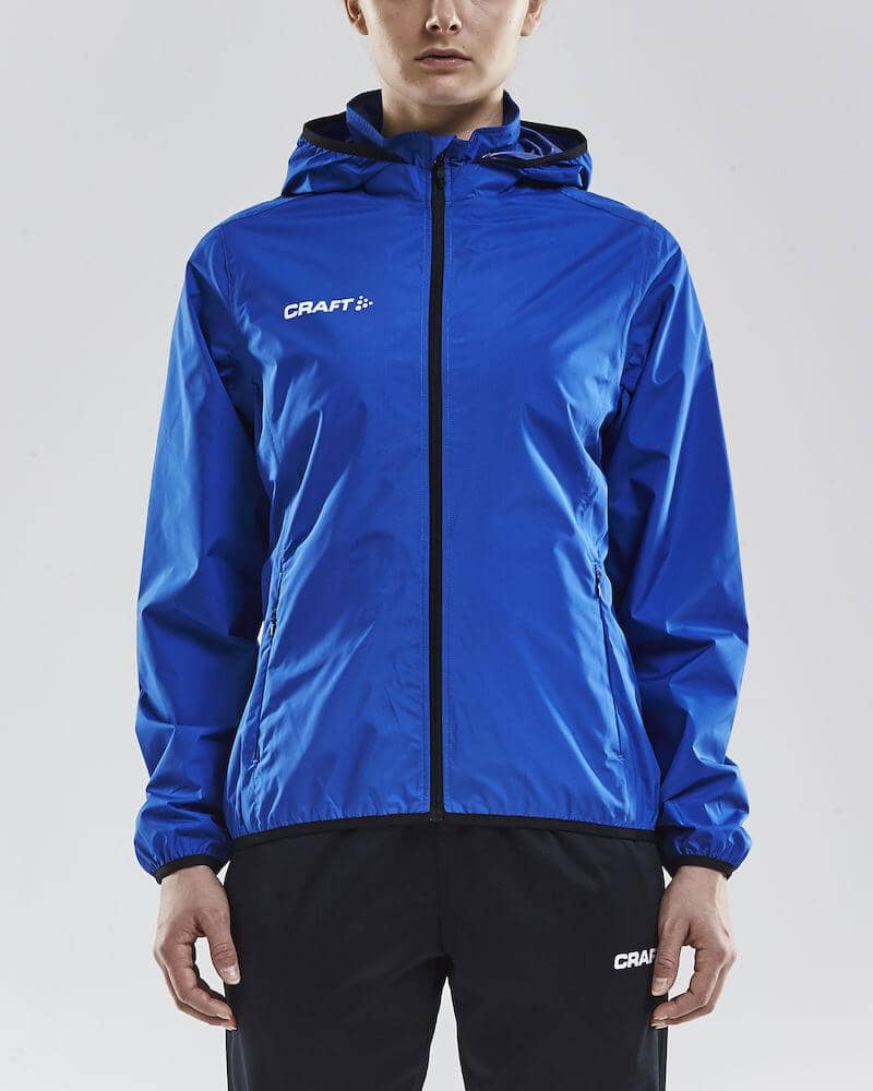 WOMEN'S CRAFT JACKET RAIN - ROYAL Craft Sportswear NA