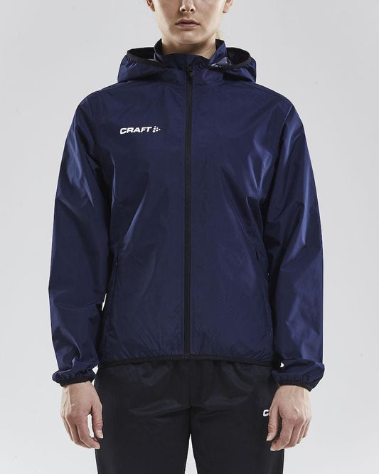 WOMEN'S CRAFT JACKET RAIN - NAVY Craft Sportswear NA