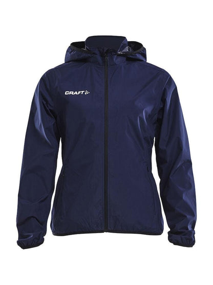 WOMEN'S CRAFT JACKET RAIN - NAVY Craft Sportswear NA
