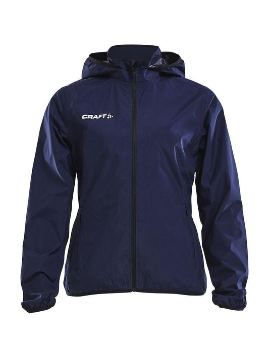 WOMEN'S CRAFT JACKET RAIN - NAVY Craft Sportswear NA