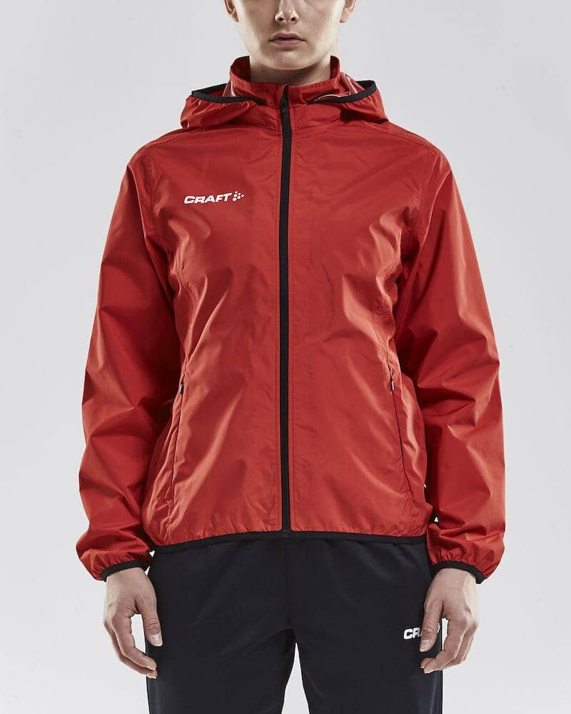 WOMEN'S CRAFT JACKET RAIN - BRIGHT RED Craft Sportswear NA
