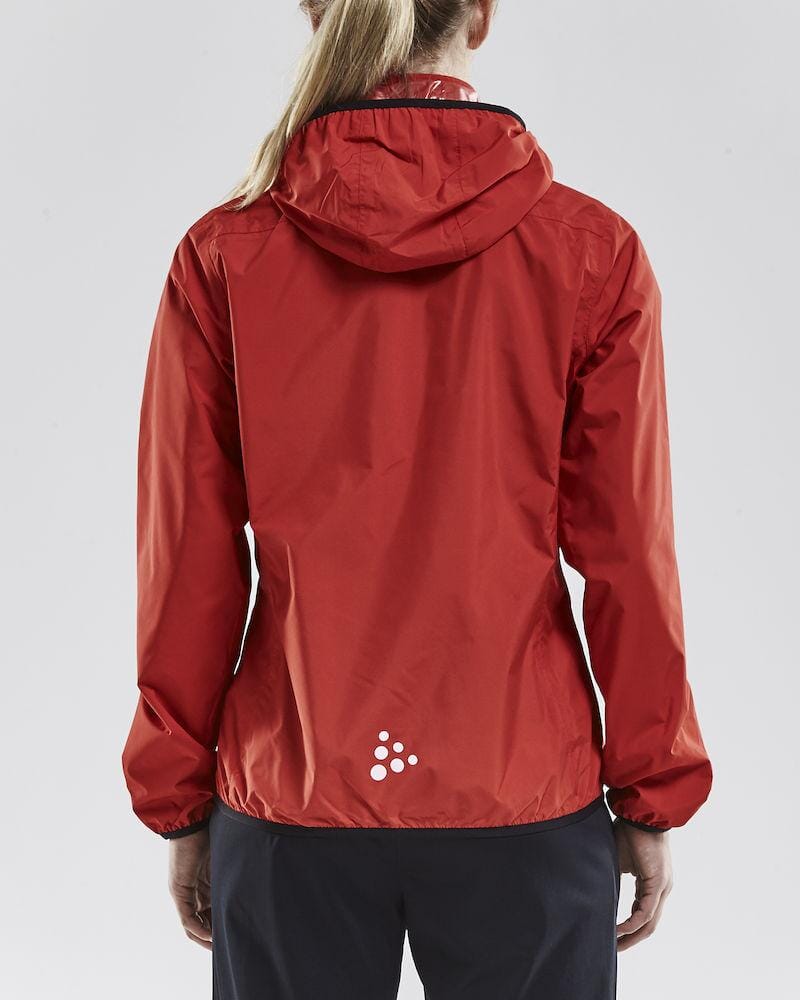 WOMEN'S CRAFT JACKET RAIN - BRIGHT RED Craft Sportswear NA