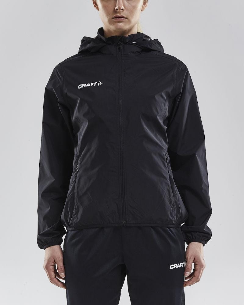 WOMEN'S CRAFT JACKET RAIN - BLACK Craft Sportswear NA