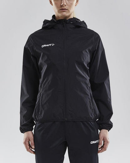 WOMEN'S CRAFT JACKET RAIN - BLACK Craft Sportswear NA