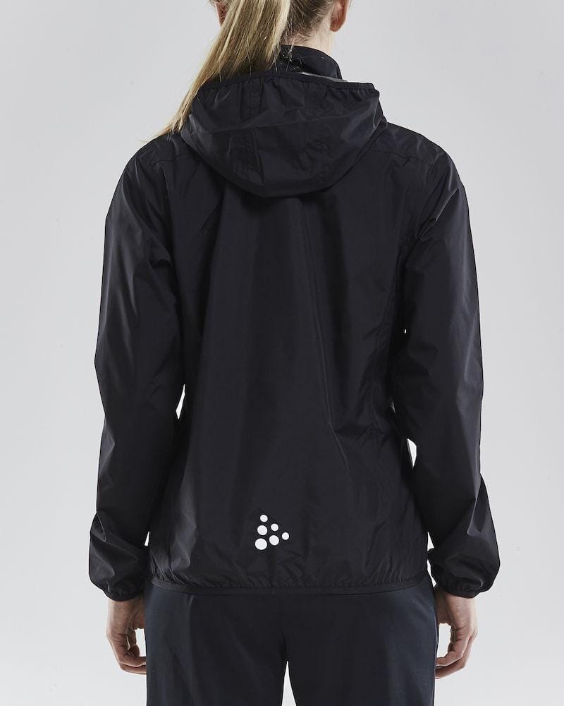 WOMEN'S CRAFT JACKET RAIN - BLACK Craft Sportswear NA