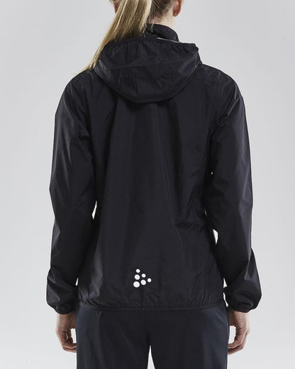 WOMEN'S CRAFT JACKET RAIN - BLACK Craft Sportswear NA