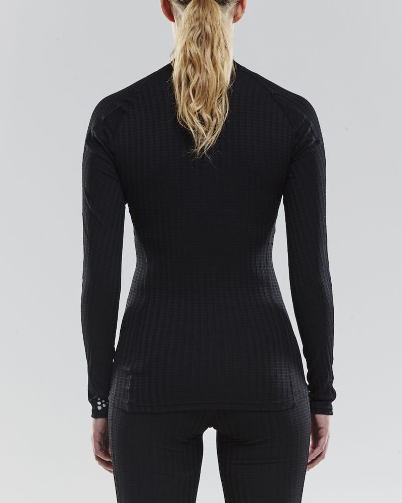 WOMEN'S CRAFT PROGRESS BASELAYER CN - BLACK Craft Sportswear NA