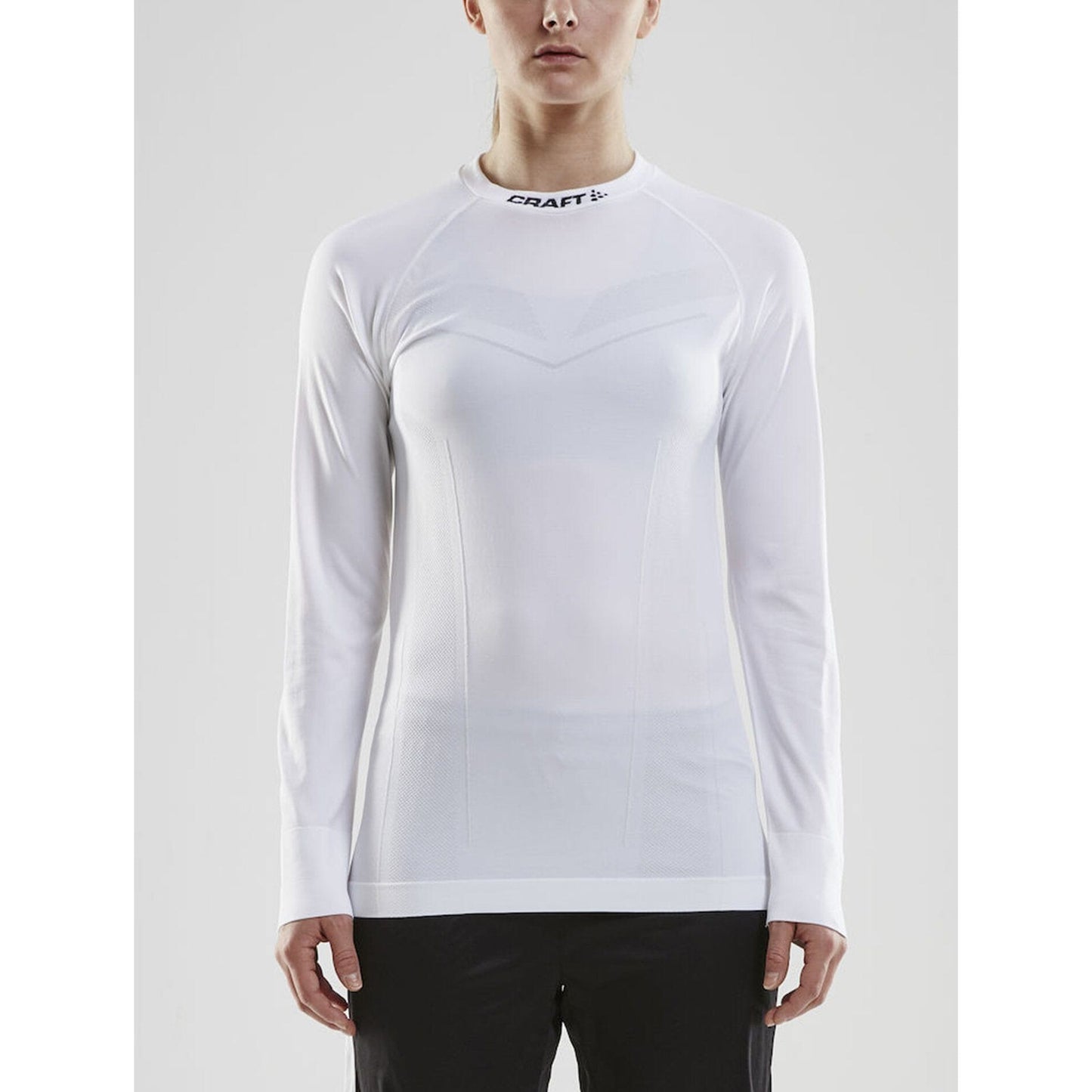 WOMEN’S PRO CONTROL SEAMLESS JERSEY - WHITE Craft Sportswear NA