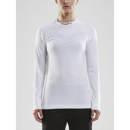 WOMEN’S PRO CONTROL SEAMLESS JERSEY - WHITE Craft Sportswear NA