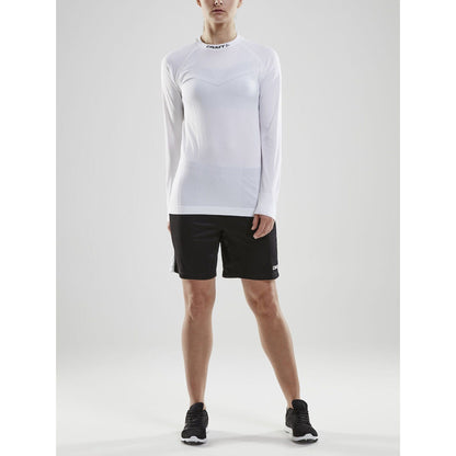 WOMEN’S PRO CONTROL SEAMLESS JERSEY - WHITE Craft Sportswear NA