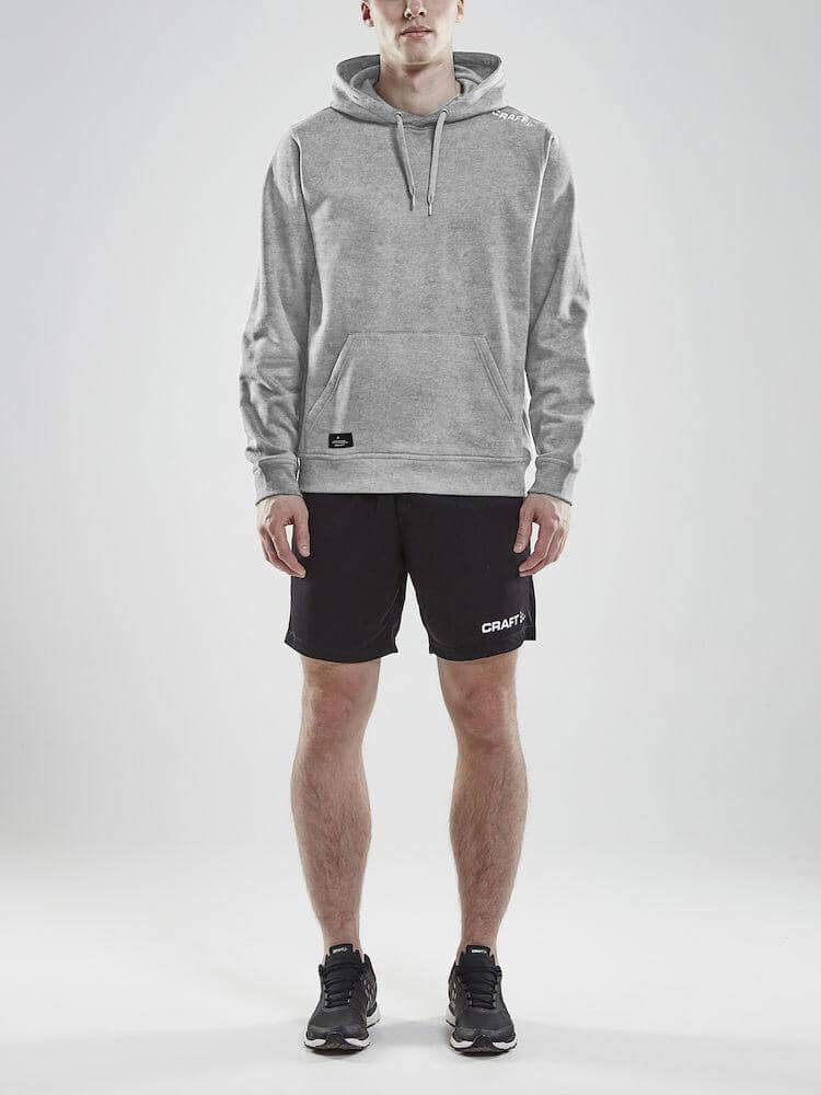 Men's Community Hoodie - GREY MELANGE Craft Sportswear NA