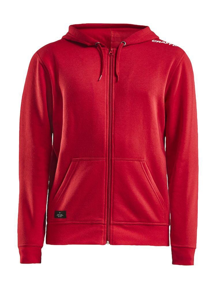 Men's Community FZ Hoodie - BRIGHT RED Craft Sportswear NA