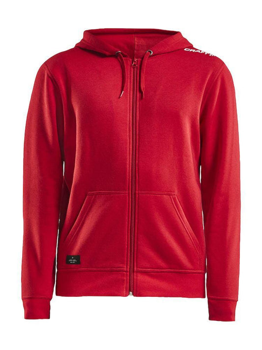 Men's Community FZ Hoodie - BRIGHT RED Craft Sportswear NA