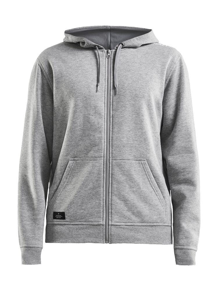 Men's Community FZ Hoodie - GREY MELANGE Craft Sportswear NA