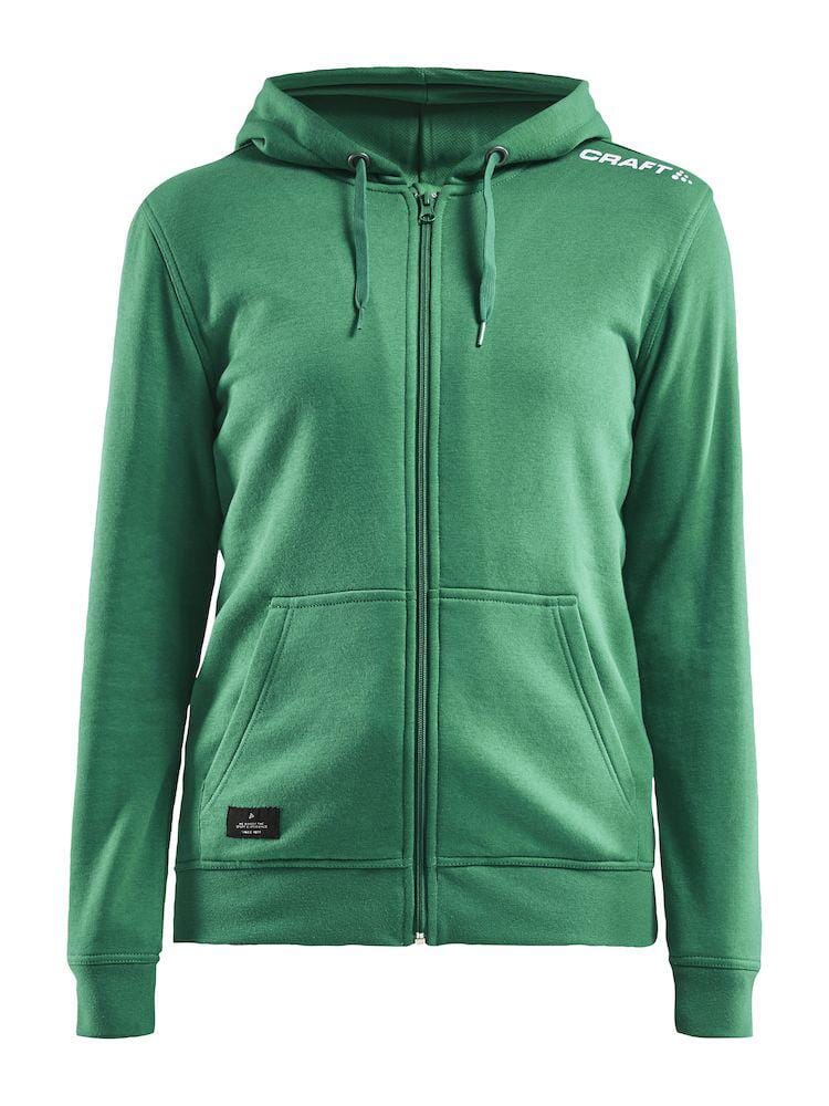 Women's Community FZ Hoodie - TEAM GREEN Craft Sportswear NA