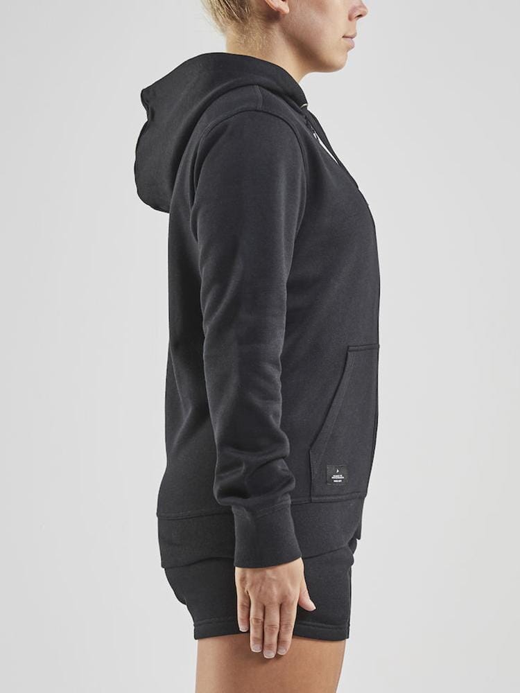 Women's Community FZ Hoodie - Black Craft Sportswear NA