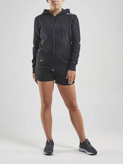 Women's Community FZ Hoodie - Black Craft Sportswear NA