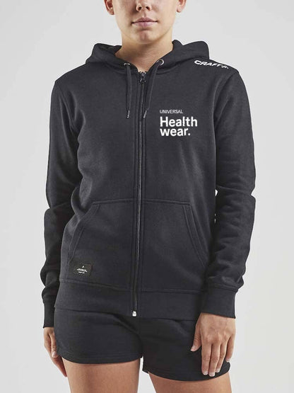 Womens Universal Healthwear Full Zip Hoody Craft Sportswear NA