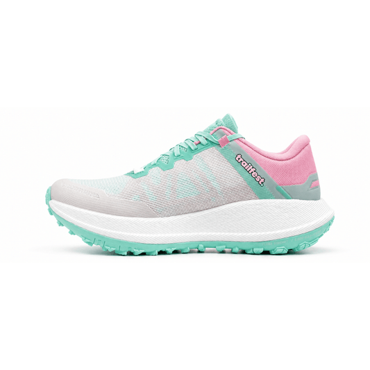 Women's Xplor Pro Gravel Running Shoe - White/Green Footwear Craft Sportswear NA
