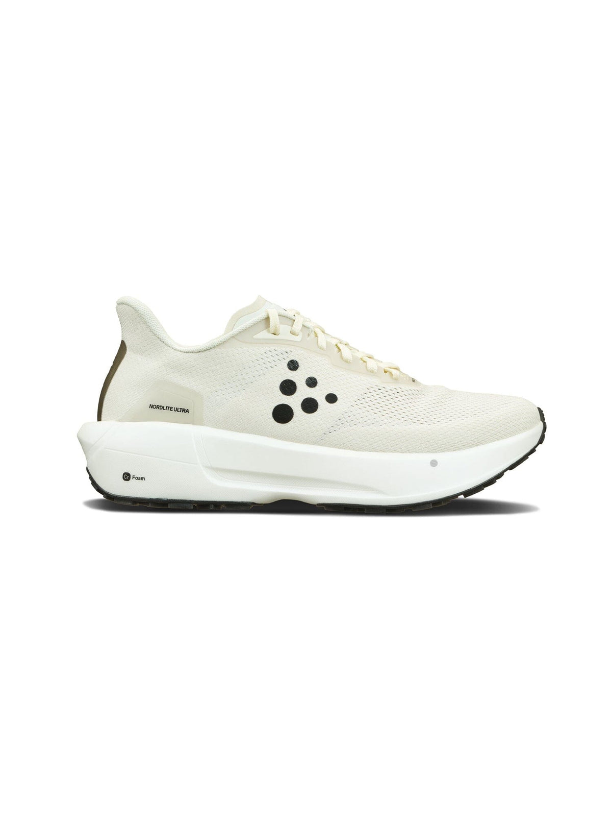 Women's Nordlite Ultra Gravel Running Shoe - Ash White/Black Footwear Craft Sportswear NA