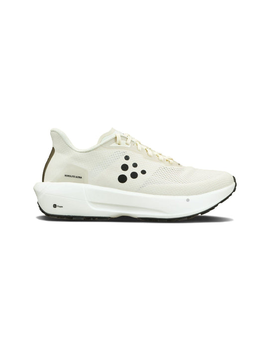 Women's Nordlite Ultra Gravel Running Shoe - Ash White/Black Footwear Craft Sportswear NA