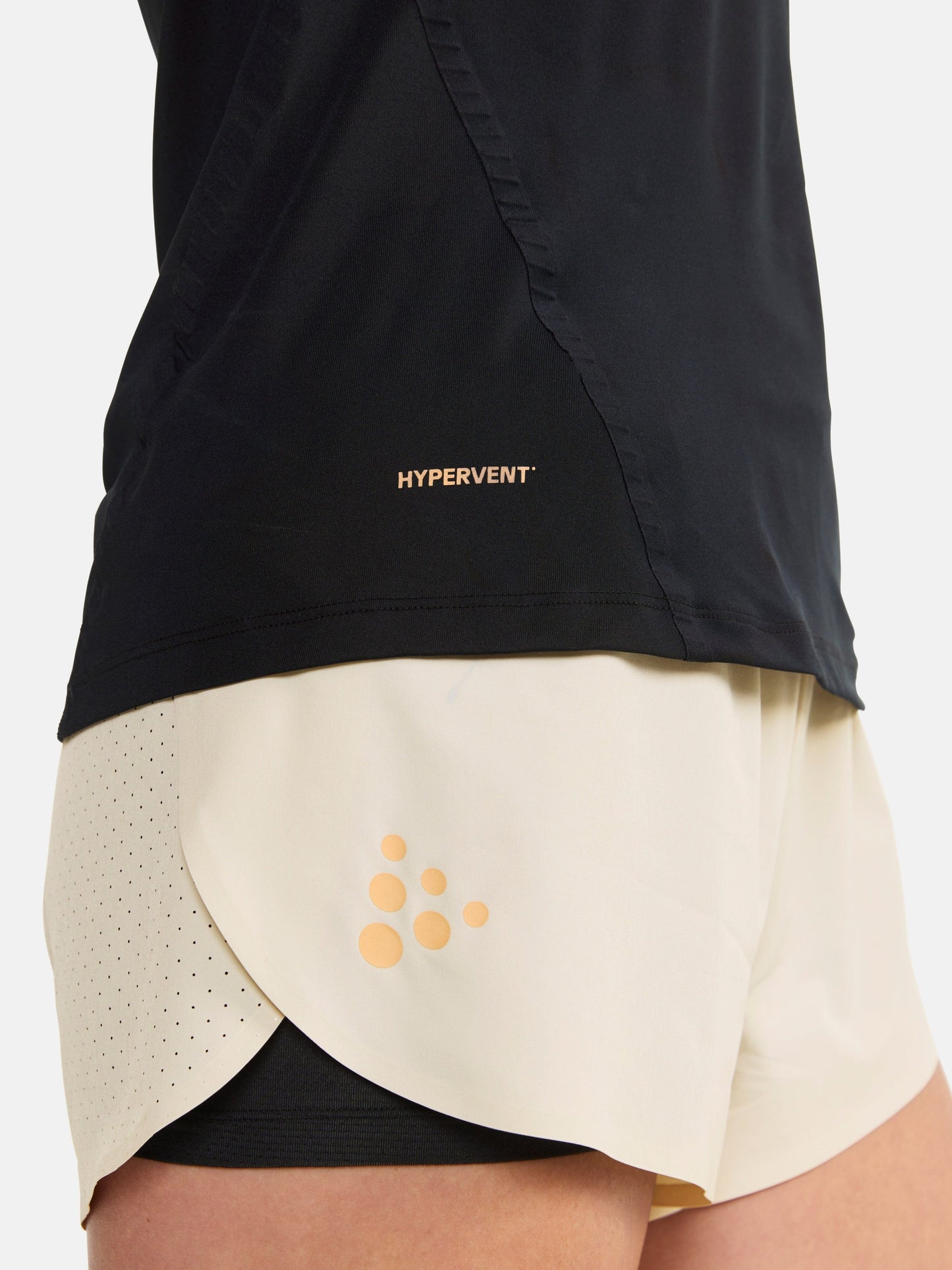 Women's Pro Hypervent Running Tee 2.0 - Black Craft Sportswear NA