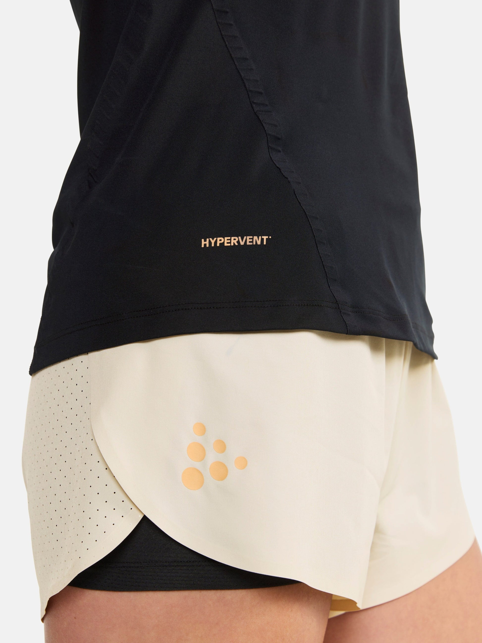Women's Pro Hypervent Running Tee 2.0 - Black Craft Sportswear NA