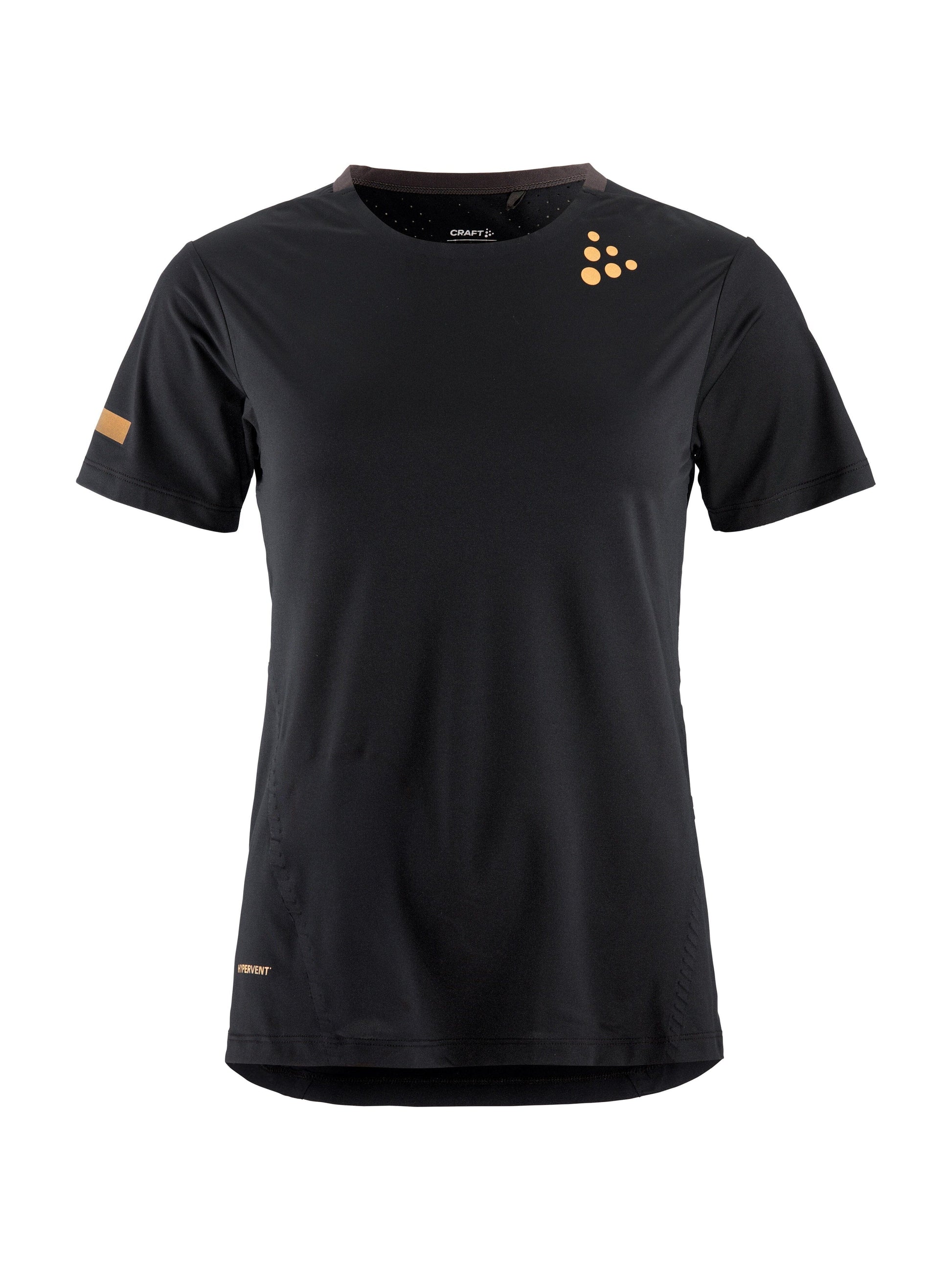 Women's Pro Hypervent Running Tee 2.0 - Black Craft Sportswear NA