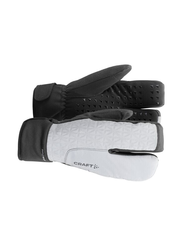 Siberian 2.0 Split Finger Glove - Silver/Black Hats/Accessories Craft Sportswear NA