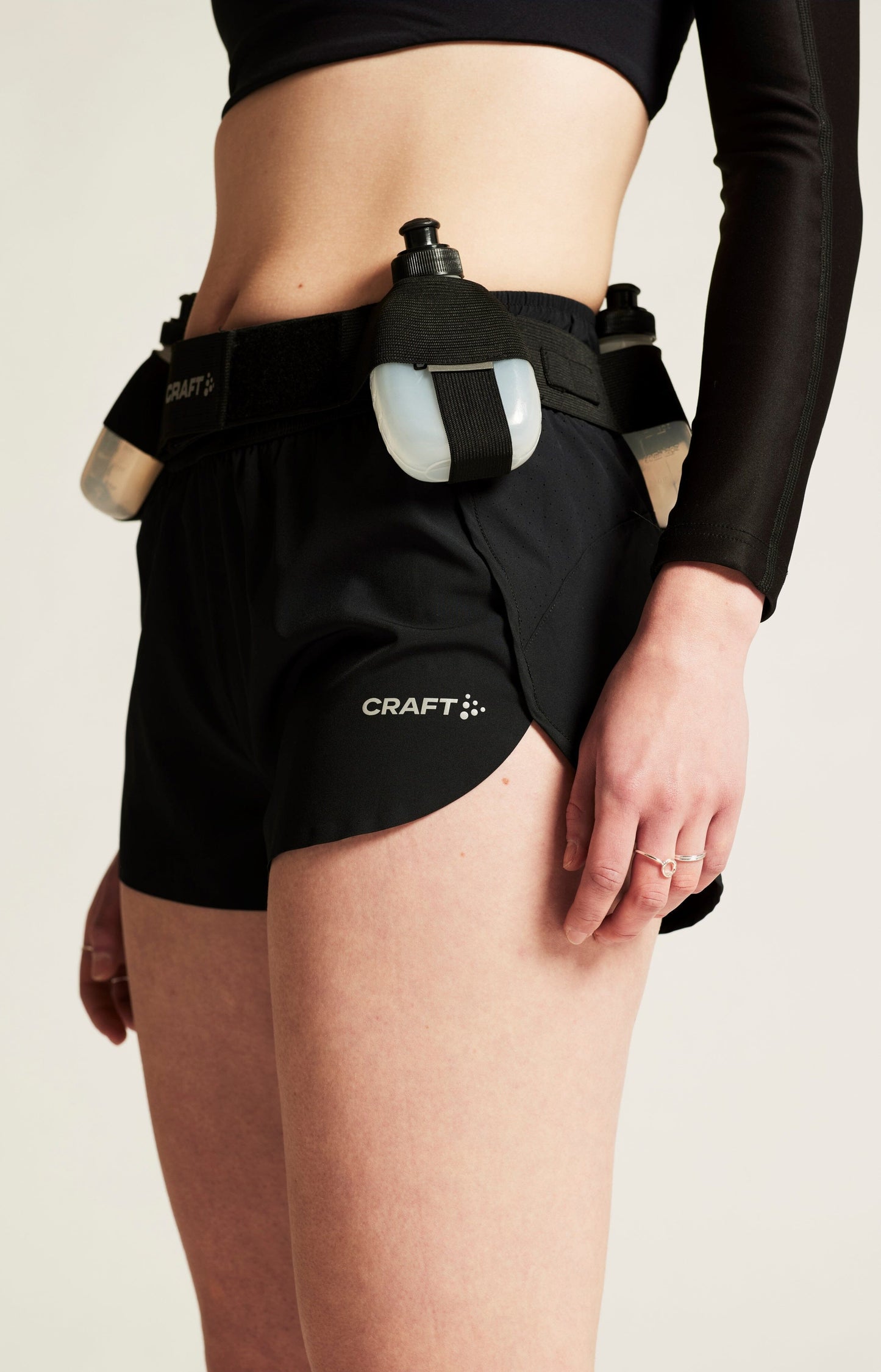 Women's ADV Essence 2 inch Shorts 2.0 - Black Craft Sportswear NA