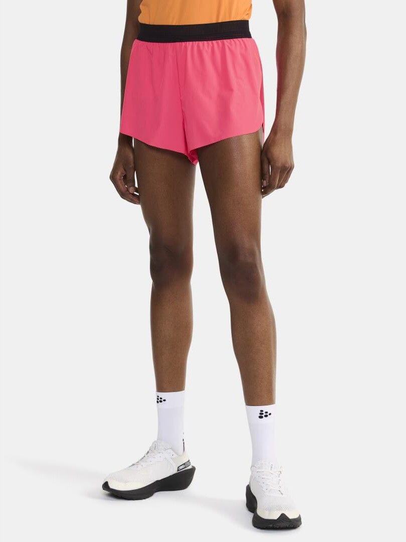 Women's Pro Hypervent Running Split Shorts 2 - FUCHSIA – Craft ...