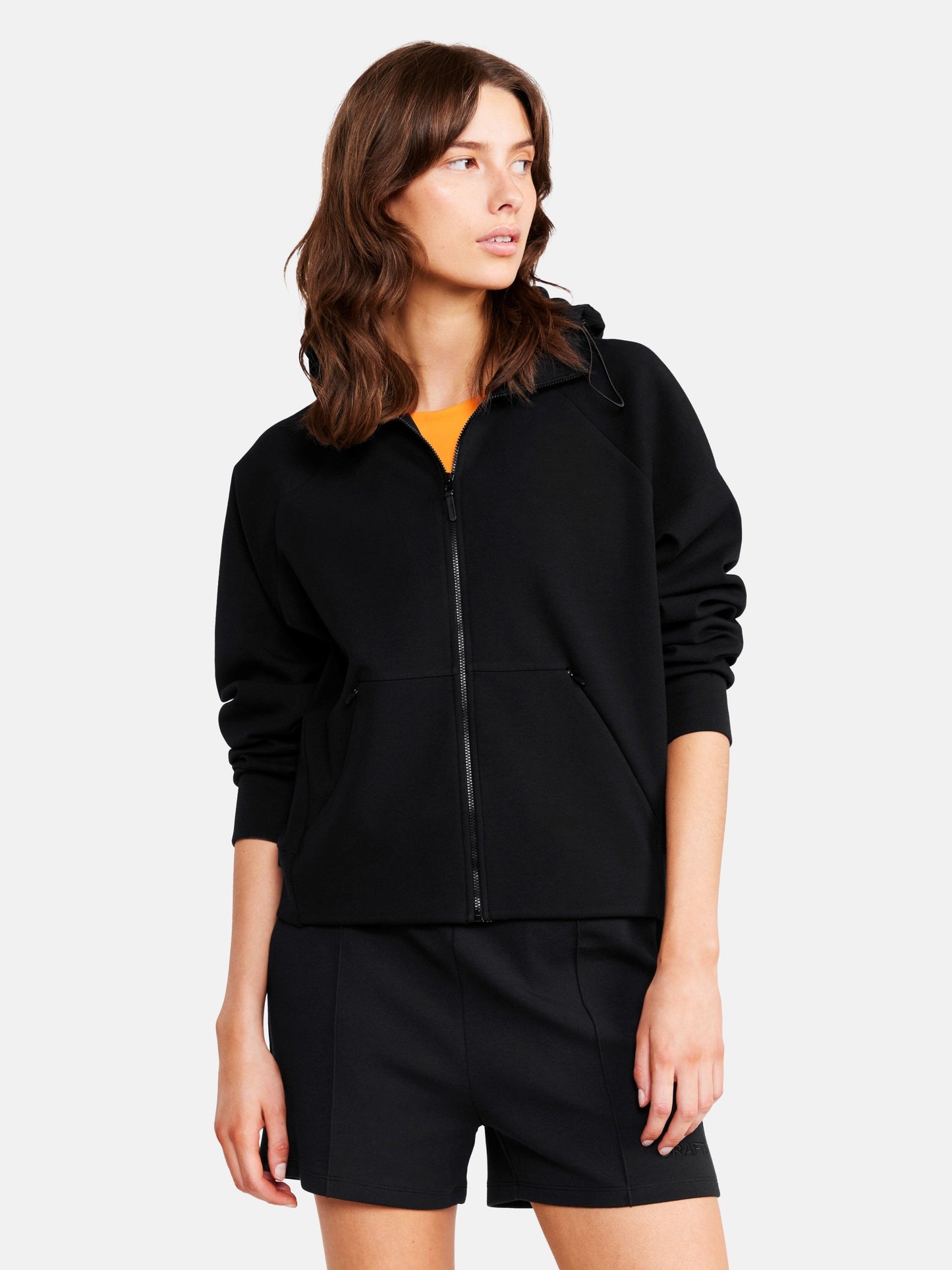 Women's ADV Join Full Zip Hoodie - Black Craft Sportswear NA