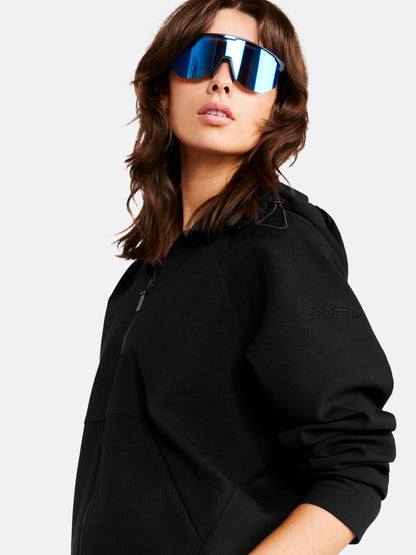 Women's ADV Join Full Zip Hoodie - Black Craft Sportswear NA