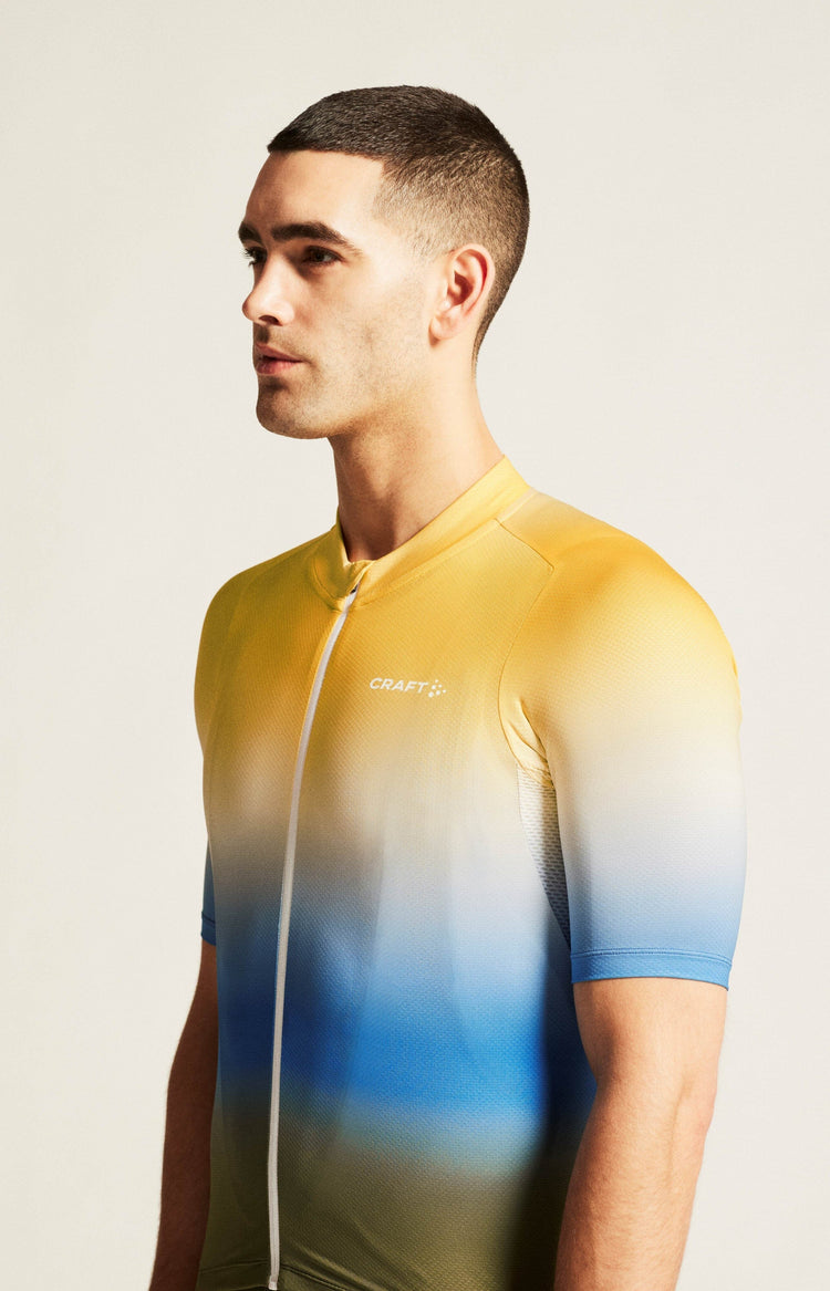 Men's ADV Endur Graphic Cycling Jersey - JUNIPER-MULTI Craft Sportswear NA