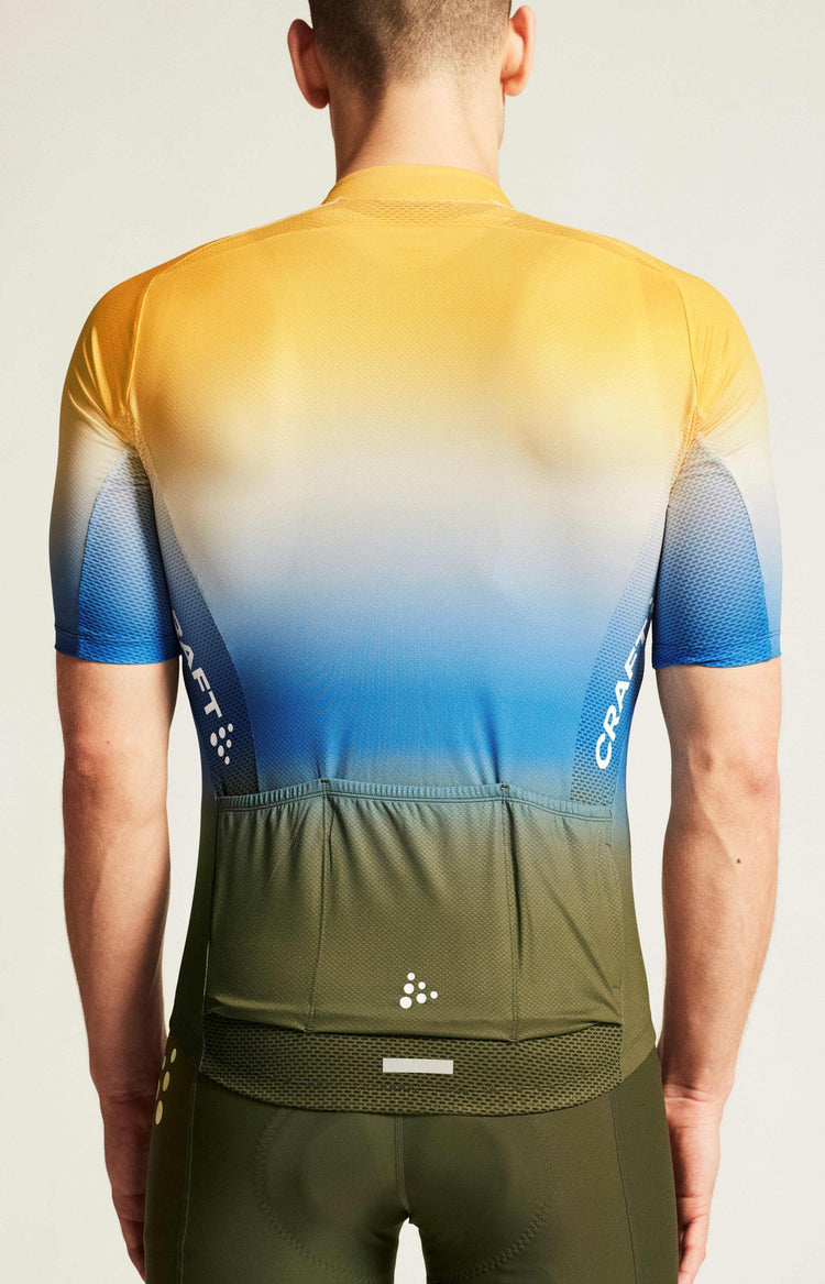 Men's ADV Endur Graphic Cycling Jersey - JUNIPER-MULTI Craft Sportswear NA