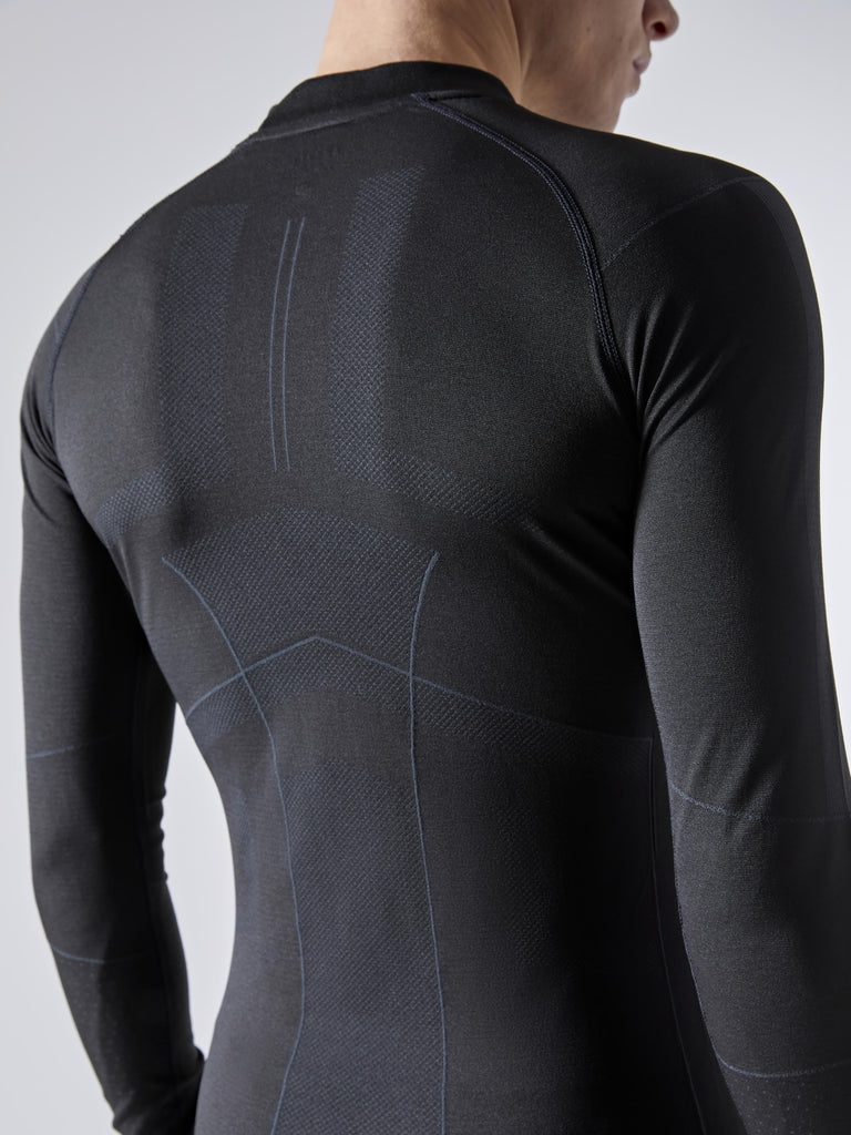 Active Men Long Sleeve Crew Neck Compression Top - Proskins Men and Womens  Baselayers and Sportswear