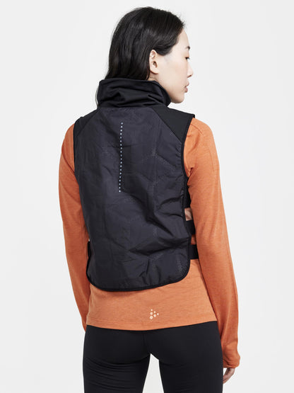 WOMEN'S SUBZ RUNNING VEST 3 Women's Jackets and Vests Craft Sportswear NA